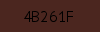 #4B261F