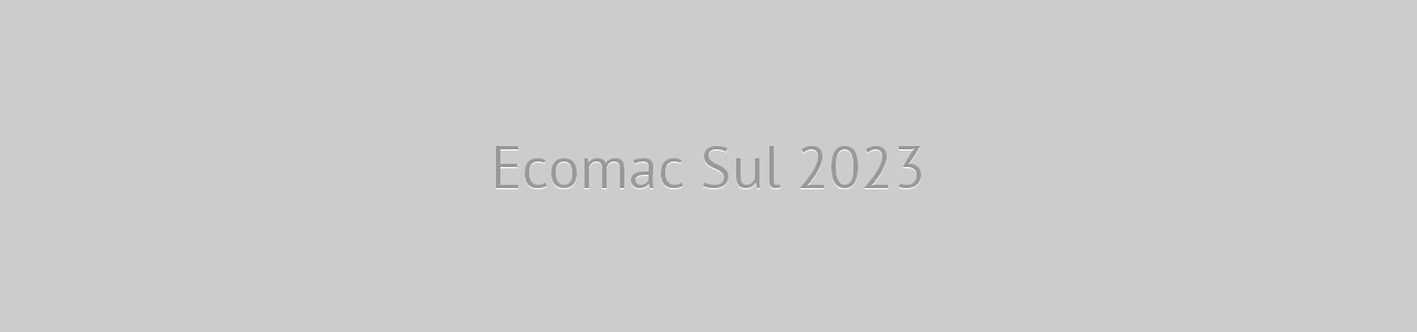 Ecomac Sul 2023