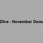 Donut DIve - November Donut Dive & Food Drive