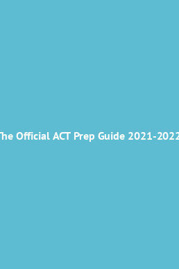 Book cover The Official ACT Prep Guide 2021-2022