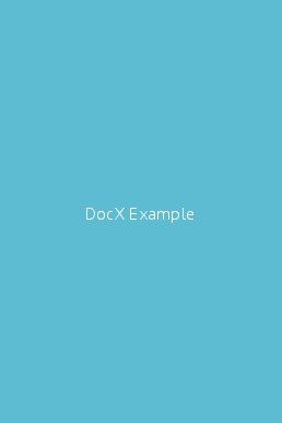 DocX Example