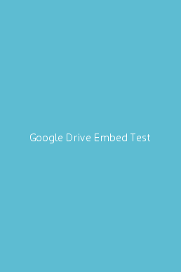 Google Drive Embed Test