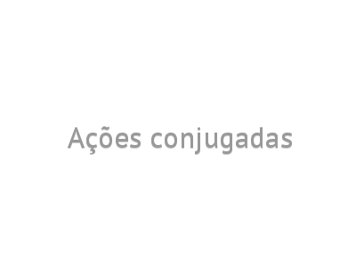  Ações conjugadas