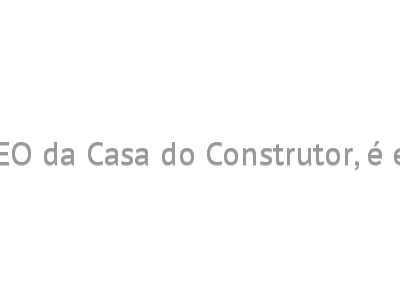 Altino Cristofoletti Junior, CEO da Casa do Construtor, é eleito Personalidade do Ano