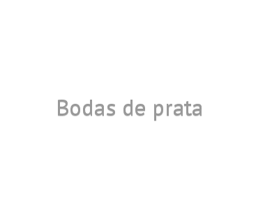 Bodas de prata   