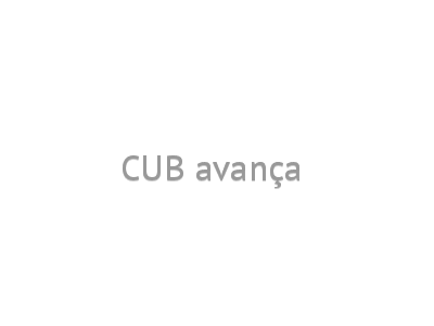 CUB avança 