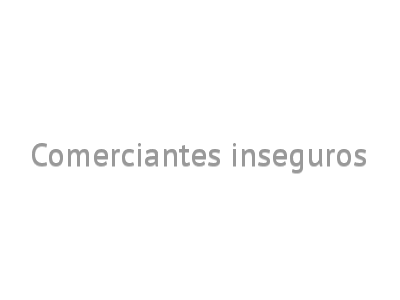 Comerciantes inseguros