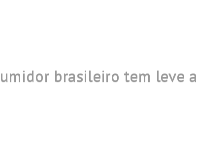 Confiança do consumidor brasileiro tem leve avanço em outubro