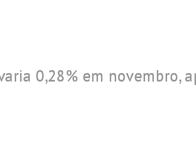 Custo da construção varia 0,28% em novembro, apura pesquisa da FGV