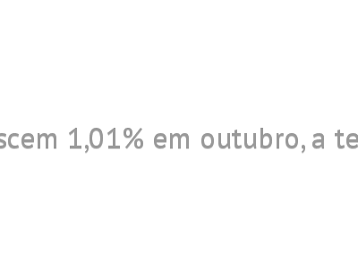 Custos da construção crescem 1,01% em outubro, a terceira menor taxa do ano
