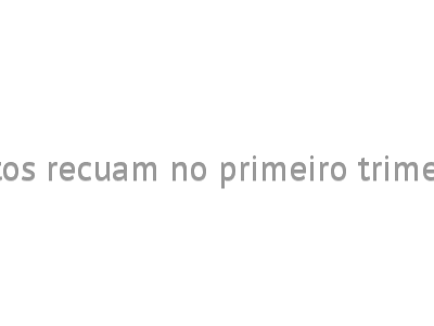 Custos recuam no primeiro trimestre