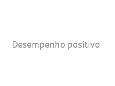 Desempenho positivo 
