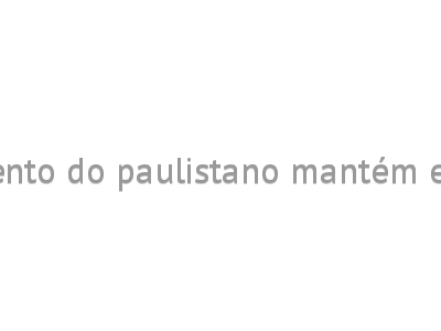 Endividamento do paulistano mantém estabilidade