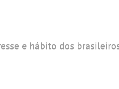Estudo revela que interesse e hábito dos brasileiros por locações avançam