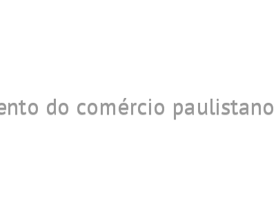 Faturamento do comércio paulistano melhora