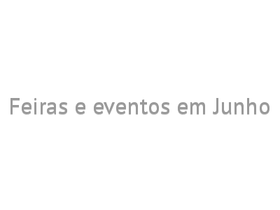 Feiras e eventos em Junho
