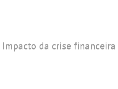 Impacto da crise financeira