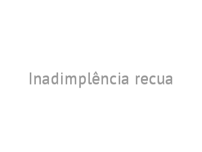 Inadimplência recua