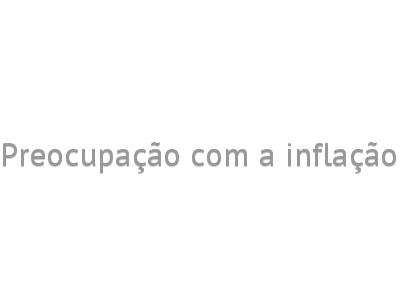 Preocupação com a inflação