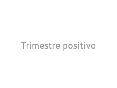 Trimestre positivo