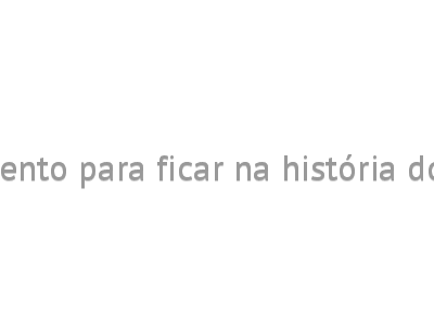 Um evento para ficar na história do setor