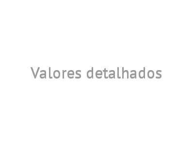 Valores detalhados