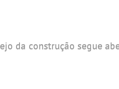 Varejo da construção segue aberto