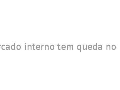 Venda de cimento no mercado interno tem queda no primeiro semestre do ano