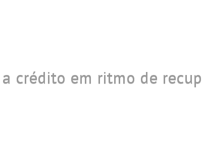 Vendas a crédito em ritmo de recuperação 