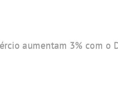 Vendas do comércio aumentam 3% com o Dia das Crianças