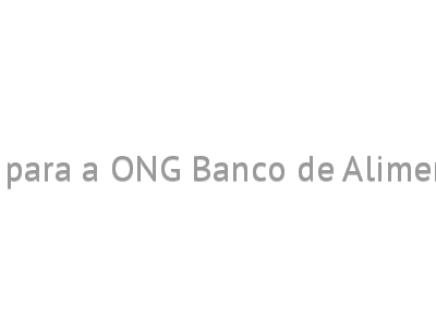 Wavin faz doação para a ONG Banco de Alimentos de São Paulo